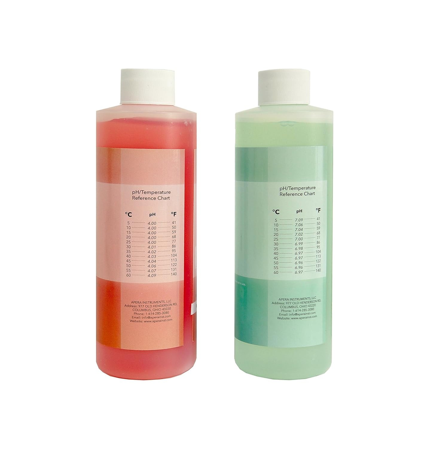 Apera InstrumentsAPERA Instruments AI316 Premium Series PC60 5-in-1 Waterproof pH/EC (Conductivity) & AI1113 pH Calibration Buffer Solution Kit (7.00, 4.00), 8 oz.