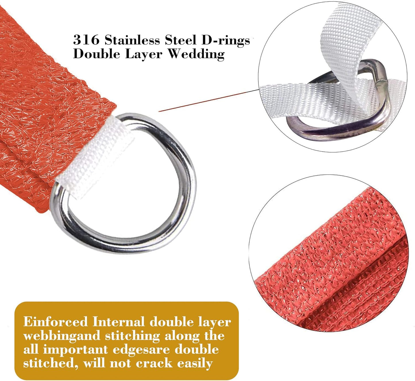 10' x 17' Red Rectangle Sun Shade Sail SSP1212 Canopy Durable Fabric UV Block Awning,We Make Custom Orders