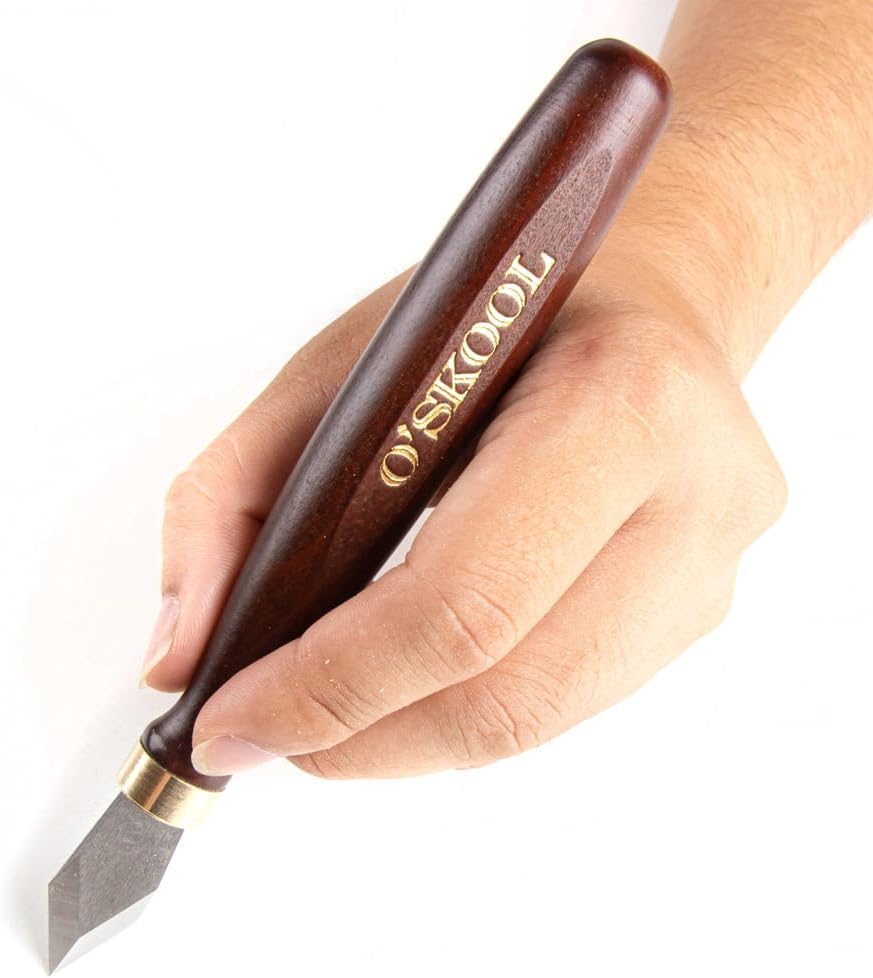 O’SKOOL Marking Knife High Speed Steel Blade Beechwood Handle - Precision and Durability for Professional Woodworkers