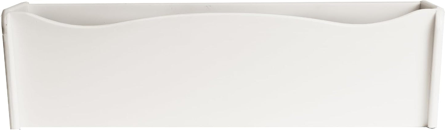 Flower Box 18" x 6" x 5" Forest Green Polyethylene for Window Sills, Sheds, and Playhouses, 1 PK (FB18FG-BX1)