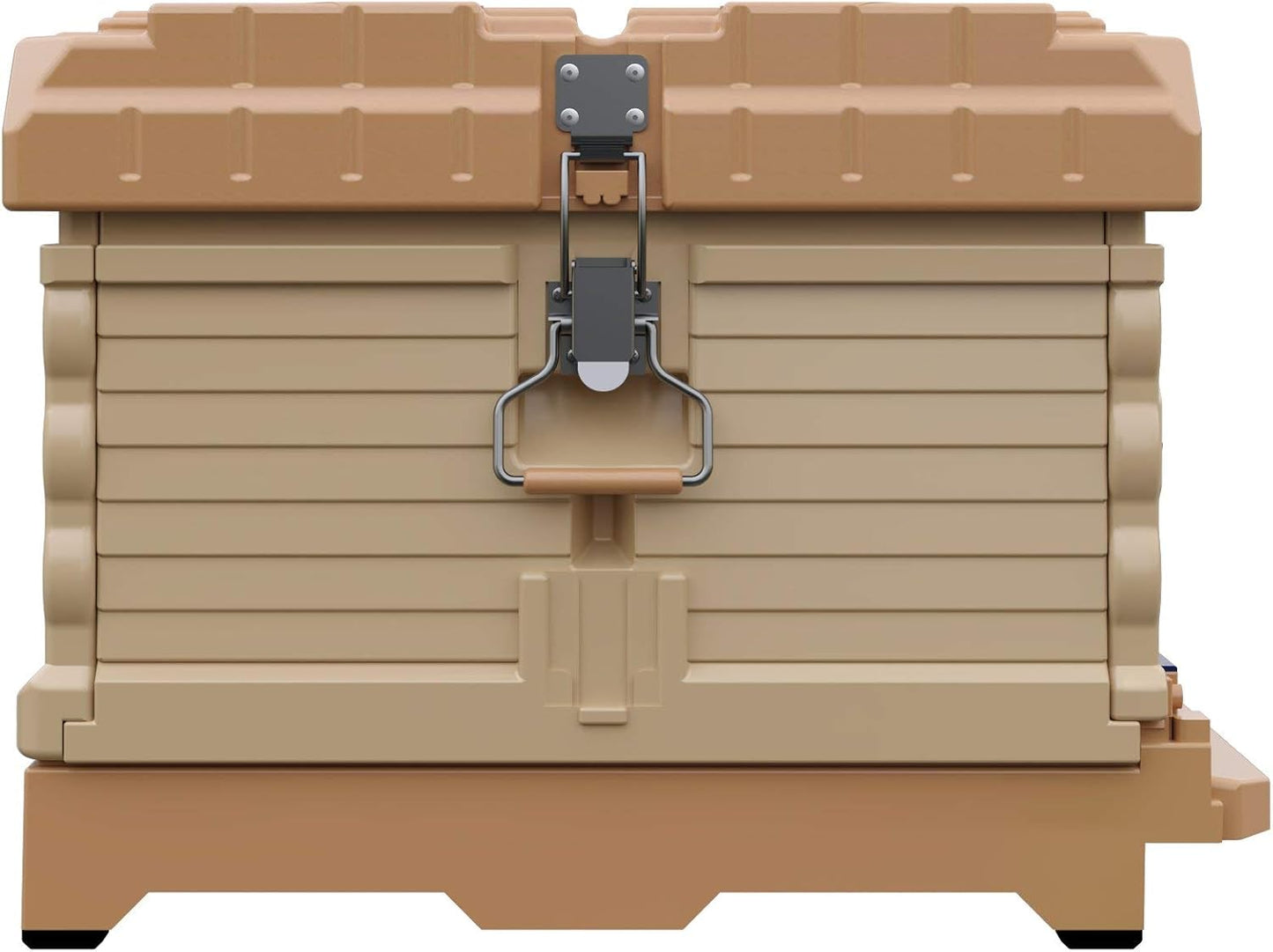 Ergo Insulated 10 Frame Bee Hive Set [NO Frames Included] (Single Hive, Tan Body Yellow Entrance)