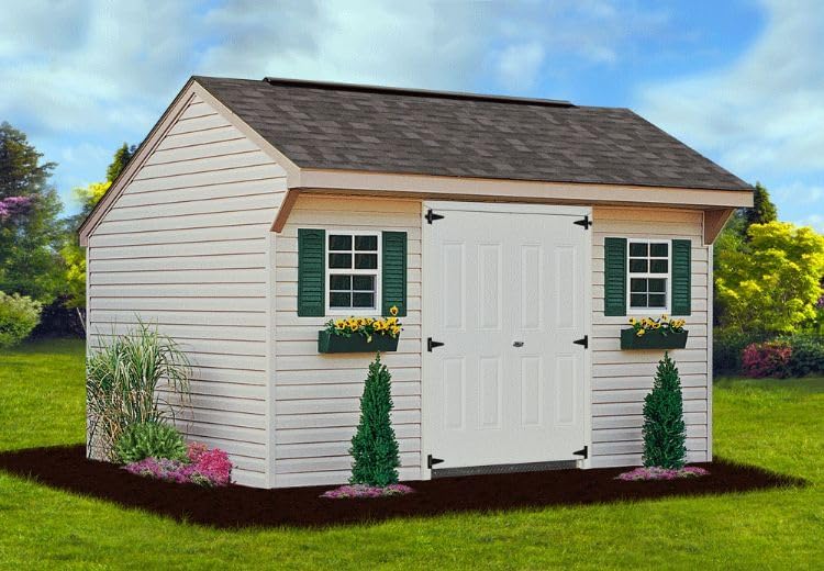 Flower Box 24"" x 6"" x 5"" Forest Green Polyethlene for Window Sills, Sheds, and Playhouses, 1 PK (FB24FG-BX1)