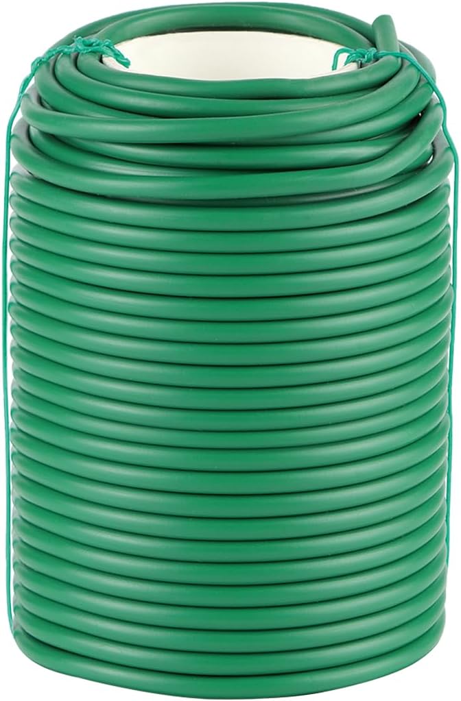 Garden Wire, 66FT Soft Plants Ties, 3.5mm Flexible Garden Ties for Climbing Plants, Vines Plant, Tomatoes, Flowers, Roses Plant Support