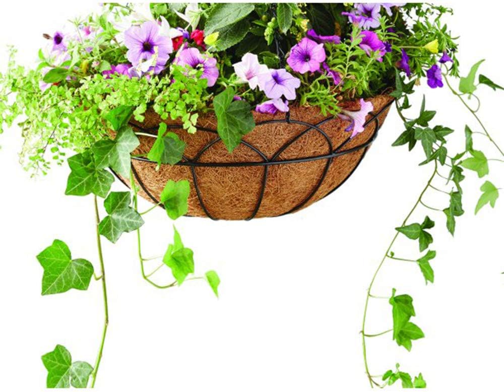 Coco Liners for Planters 20 Inch 4PCS Replacement Coco Fiber Basket Liner for Round Baskets Garden Containers