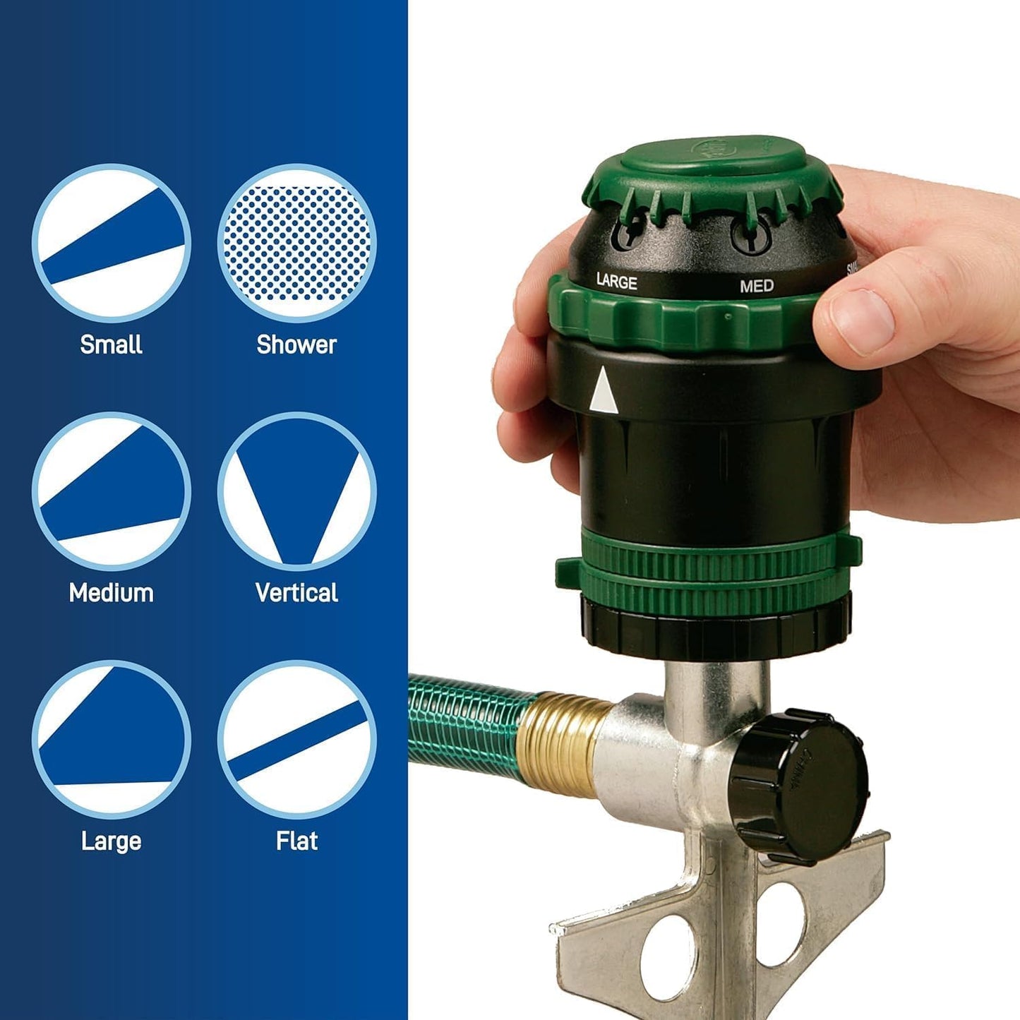 6-Pack Orbit 58573N H2O-6 Gear Drive Sprinkler