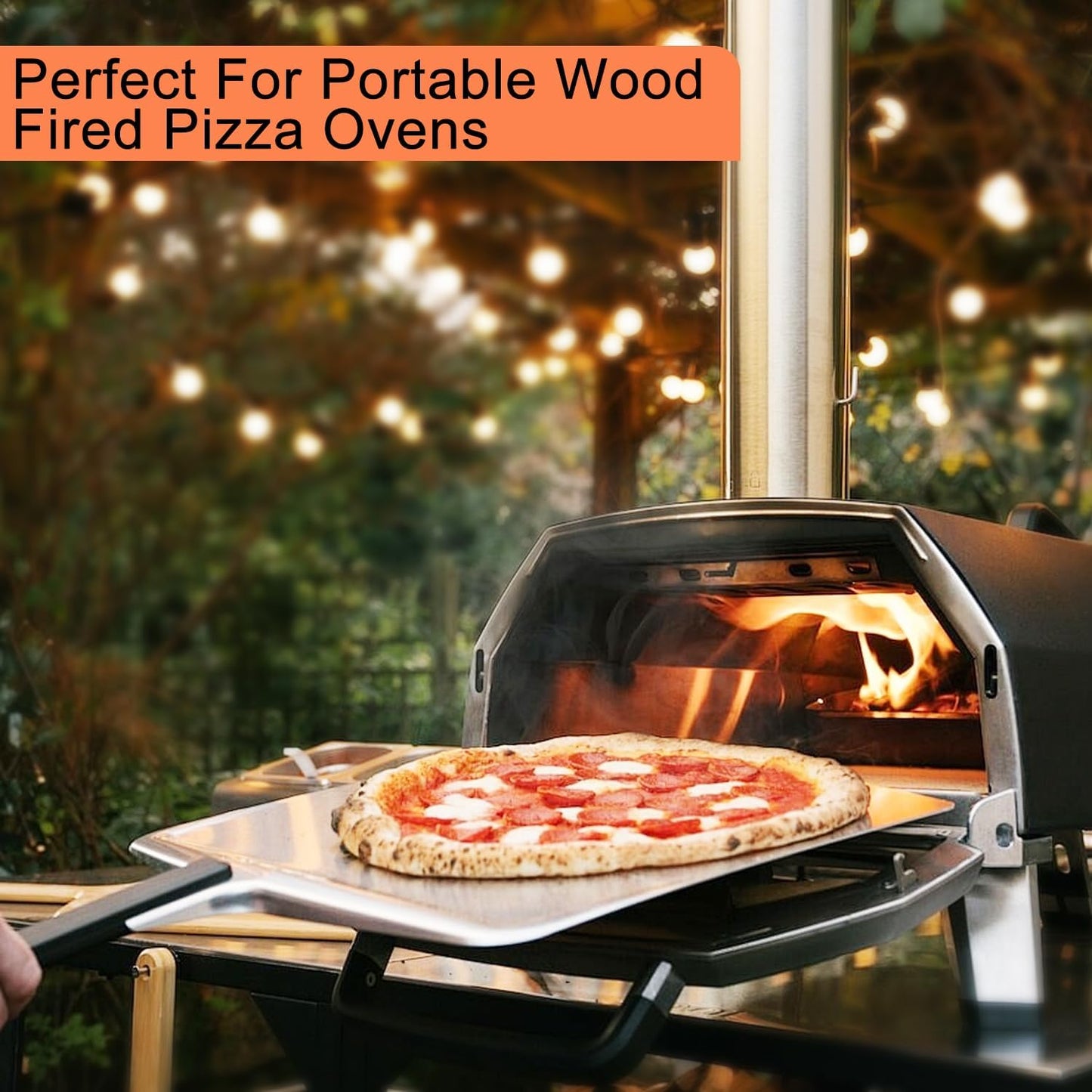 Kiln-Dried Oak Wood for Pizza Ovens, 5-Inch Barkless Logs, Ideal for Ooni, Gozney, Solo Stove, and Other Wood-Fired Pizza Ovens, Grills, and Smokers - Approx. 12 lbs