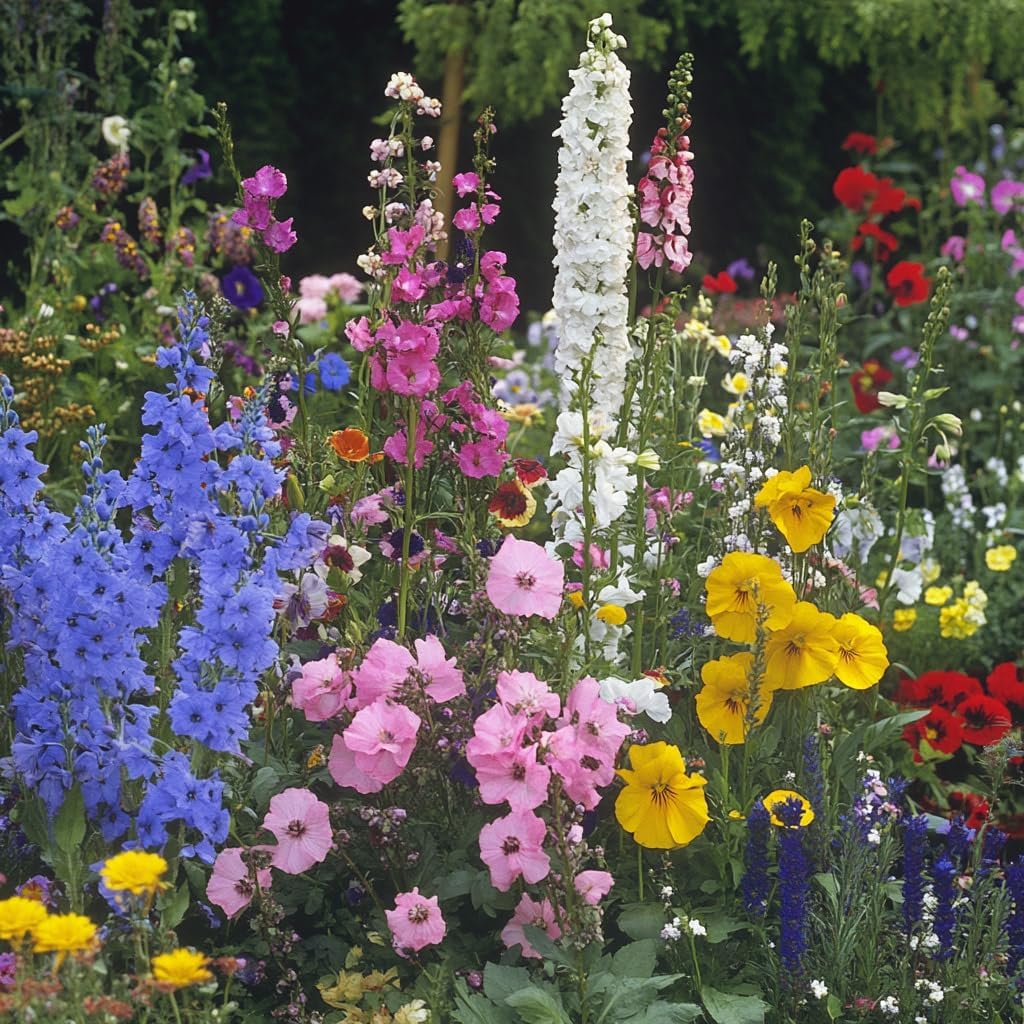 Ferry-Morse Cottage Garden Mix Bulk Flower Seeds, 1lb