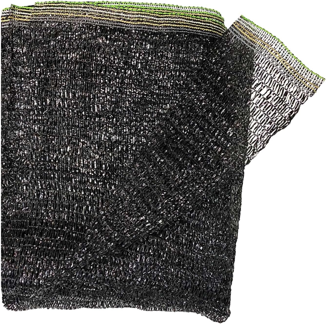 Cool Area 40% 6.5x20ft Sunblock Shade Cloth Cover Mesh UV Resistant Net for Garden Flower Plant Greenhouse, Black