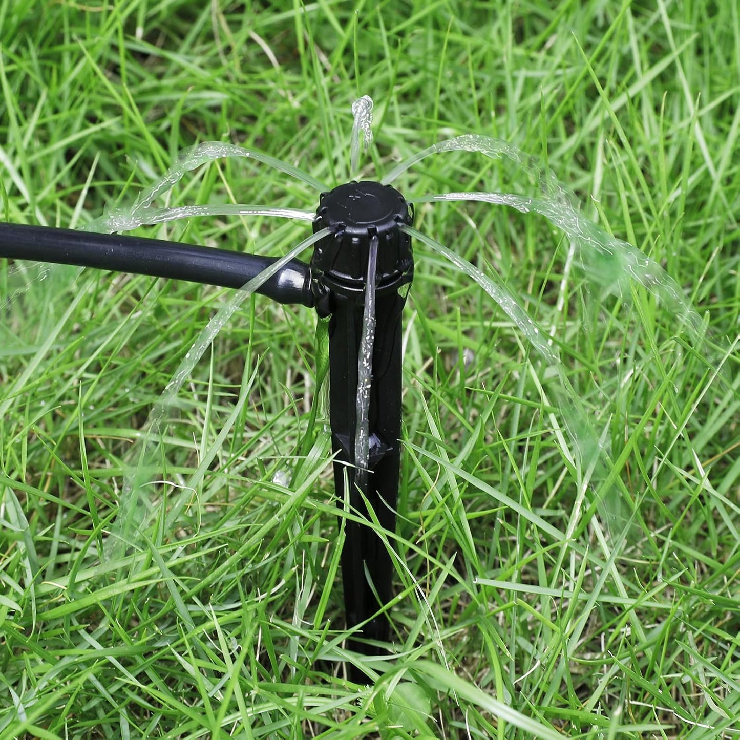 60 Piece of Drip Irrigation Emitters and Parts or Professional Irrigation Drippers and Drip Emitters or Sprinkler System Parts and Heads for 1/4 inch drip tubing