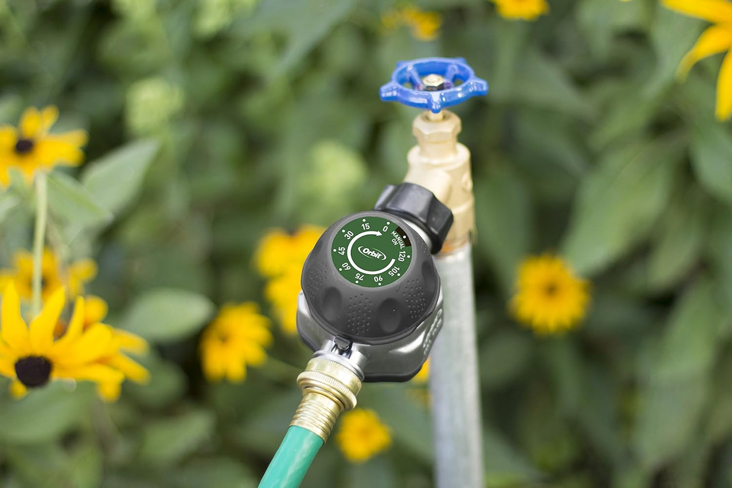 Orbit High Flow Metal Mechanical Garden Faucet Watering Hose Timer (3 Pack)