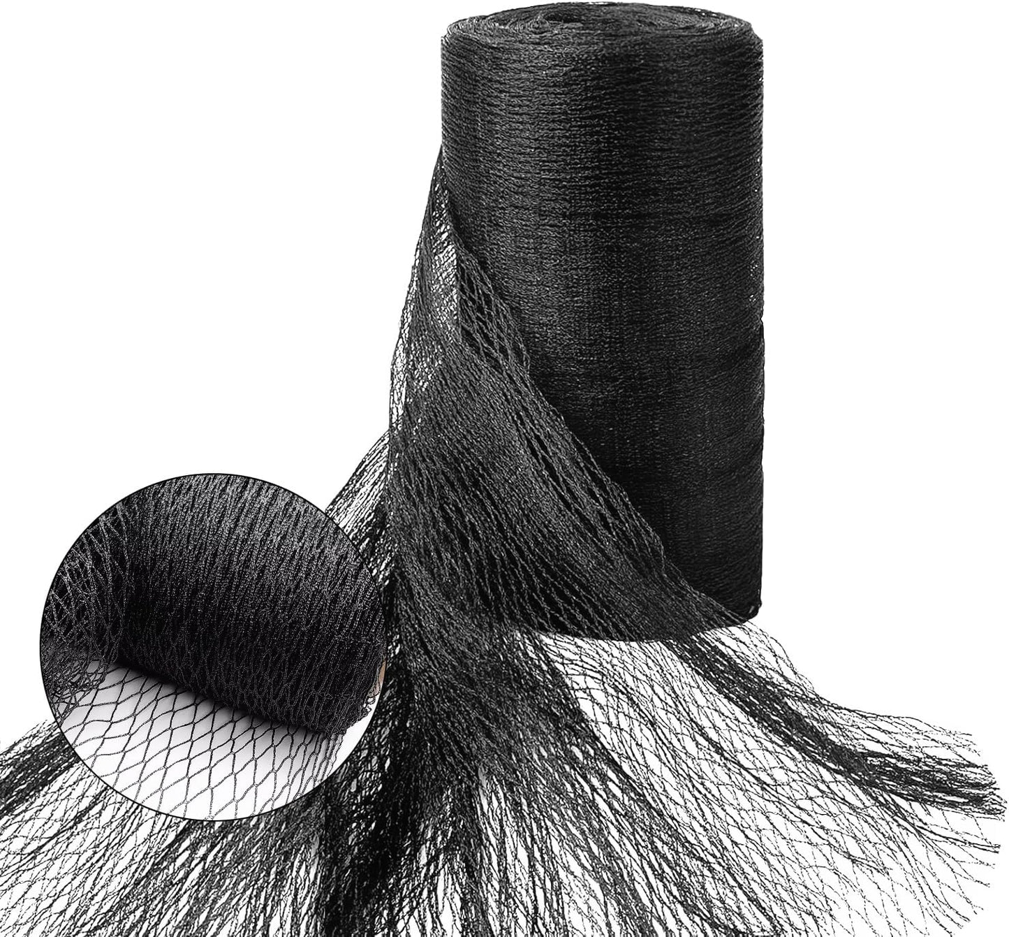 Bird Netting for Chicken Coop 15x15Ft, 1/2" Mesh, Strong Woven Poultry Netting Roof Cover for Chicken Run, Heavy Duty Bird Net for Fruit Trees, Blueberry, Vegetables, Garden Protection