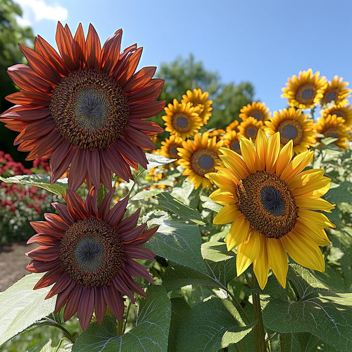 Ferry-Morse Sunsational Sunflower Bulk Flower Seeds, 1lb