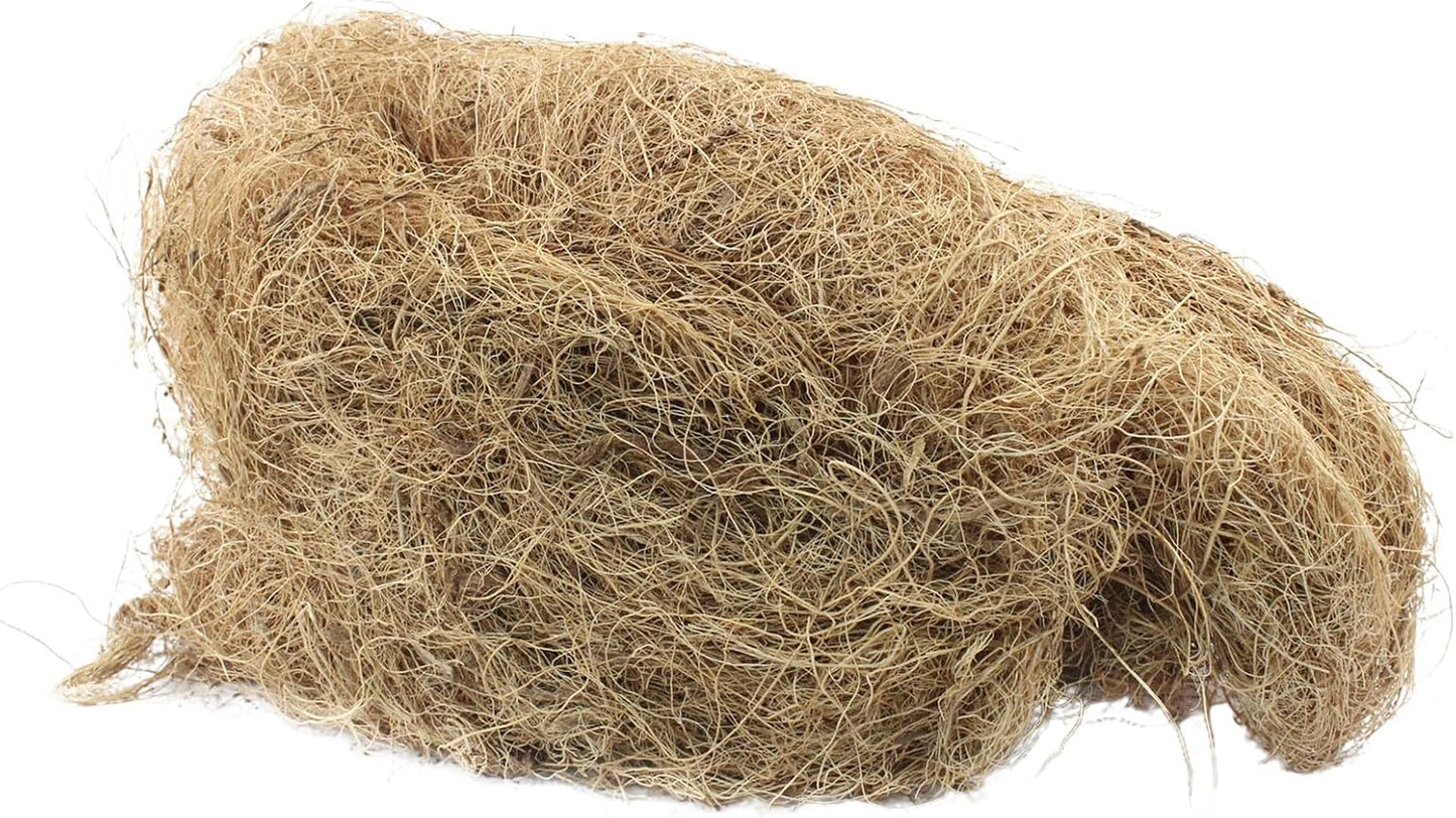 1 Pack Coconut Husk Fiber, 1.1 pounds Natural Coconut Shell Fiber Silk for Pot Plants, Orchids