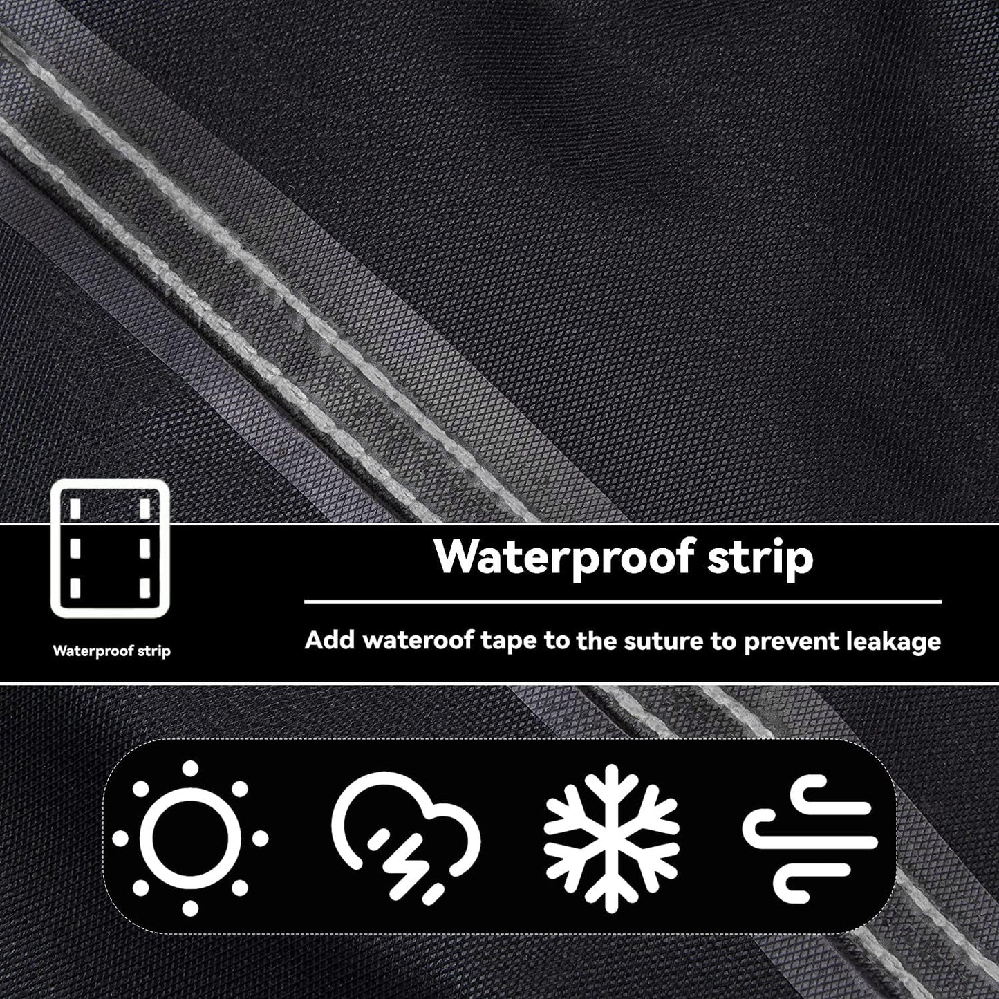 Outdoor Prep Table Cover - Waterproof, Stainless Steel Top Cover for 52 Inch Keter Unity XL Portable Outdoor Table, Compatible with 52 inch Outdoor Utility Cart and Storage Cabinet