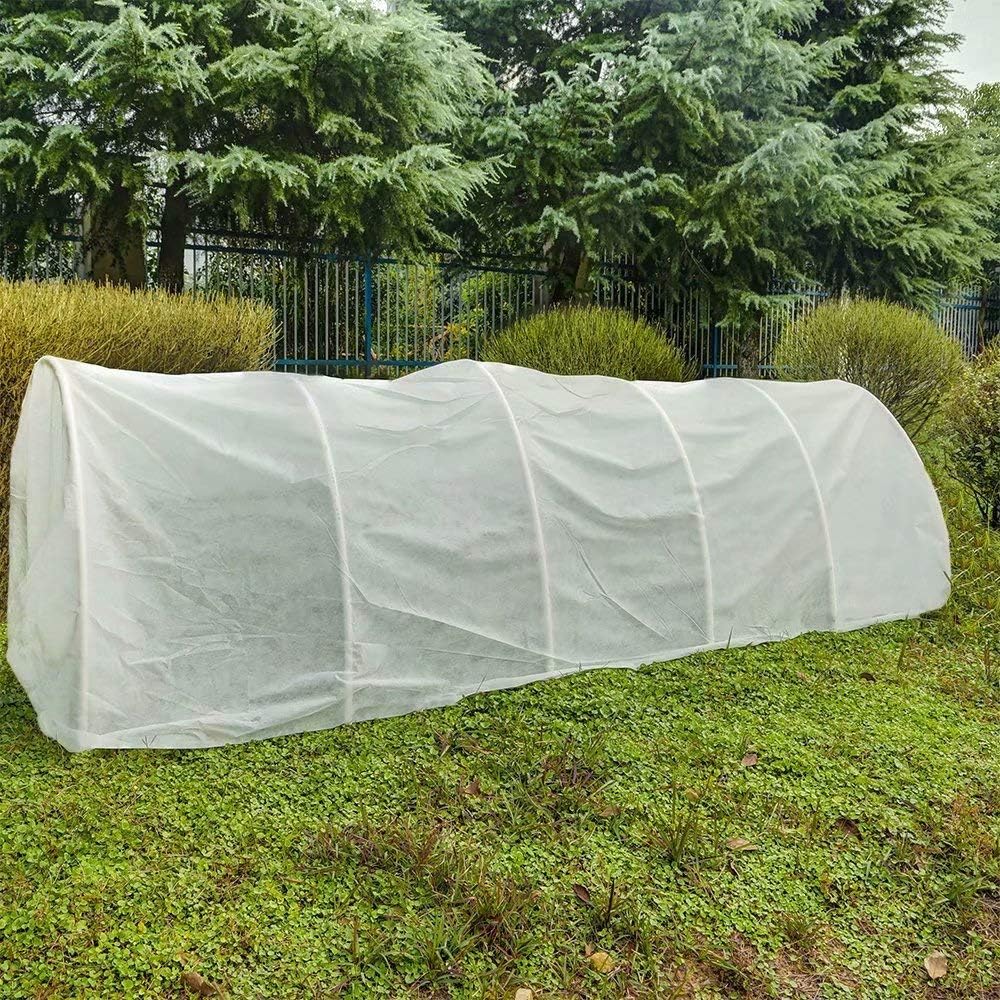 Agfabric Plant Cover Freeze Protection 0.55oz 6'x150' Floating Row Cover for Winter Cold Weather Protection Season Extension,White