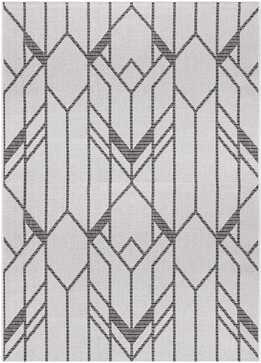 Keen Home Design Terrace Outdoor Throw Rug - 3x5 Washable Indoor/Outdoor Rug for Patio, Kitchen, Balcony, Beach, Garden, Deck and Porch, Size: 3'x5'