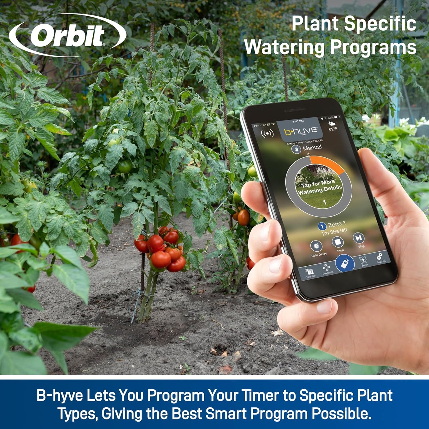 Orbit 21004 B-hyve Smart Hose Watering Timer with Wi-Fi Hub