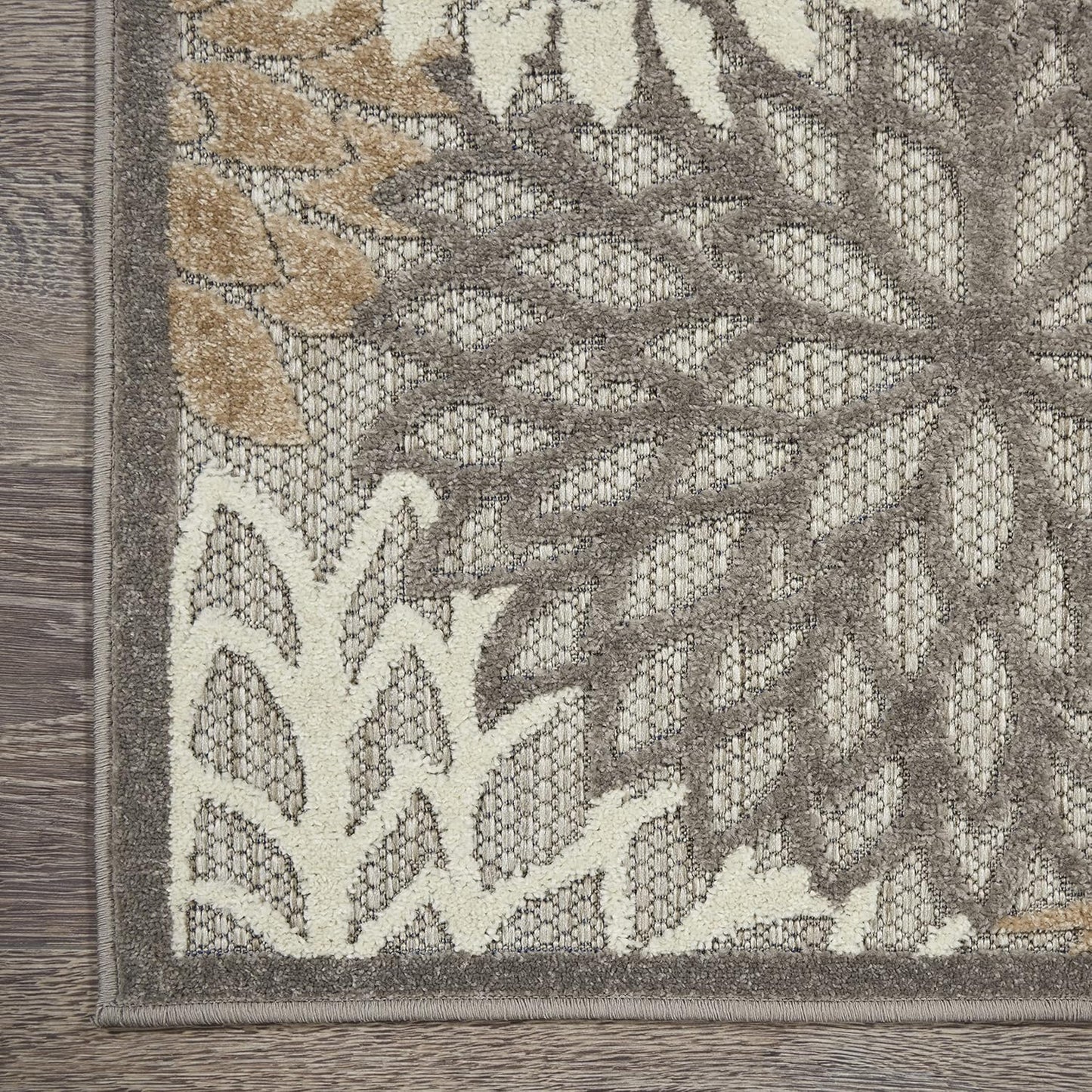 Nourison Home Aloha 3' x 5' Natural Outdoor Indoor/Outdoor Rug